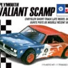 AMT 1171 - Plymouth Valiant Scamp Kit Car - 1:25 Scale Kit -Vallejo Sales Store amt1171 04016.1683432755