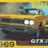 AMT 1180 - 1969 Plymouth GTX Hardtop Pro Street - 1:25 Scale Kit -Vallejo Sales Store amt1180 17716.1683432770