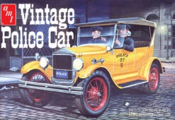 AMT 1182 - 1927 Ford T Vintage Police Car - 1:25 Scale Kit