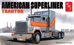 AMT 1235 - American Superliner Semi Tractor - 1:24 Scale Kit