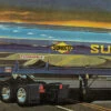 AMT 1239 - Fruehauf Plated Tanker Trailer (Sunoco) - 1:25 Scale Kit -Vallejo Sales Store amt1239 68726.1683484406