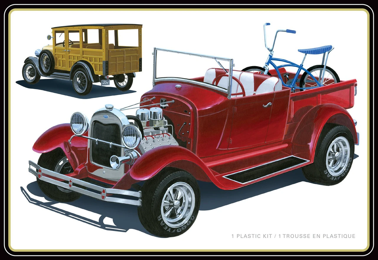 AMT 1269 - 1929 Ford Woody Pickup - 1:25 Scale Kit 3 AMT 1269 - 1929 Ford Woody Pickup - 1:25 Scale Kit
