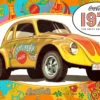 AMT 1284 - Volkswagen Superbug 1971 Uniy Graphics (Coke) - 1:25 Scale Kit -Vallejo Sales Store amt1284 45888.1683484508