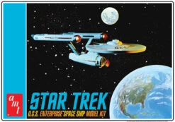 AMT 1296 - Star Trek Classic USS Enterprise - 1:650 Scale Kit