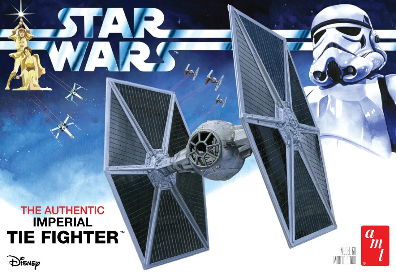 AMT 1299 - Star Wars: A New Hop Tie Fighter - 1:48 Scale Kit 3 AMT 1299 - Star Wars: A New Hop Tie Fighter - 1:48 Scale Kit