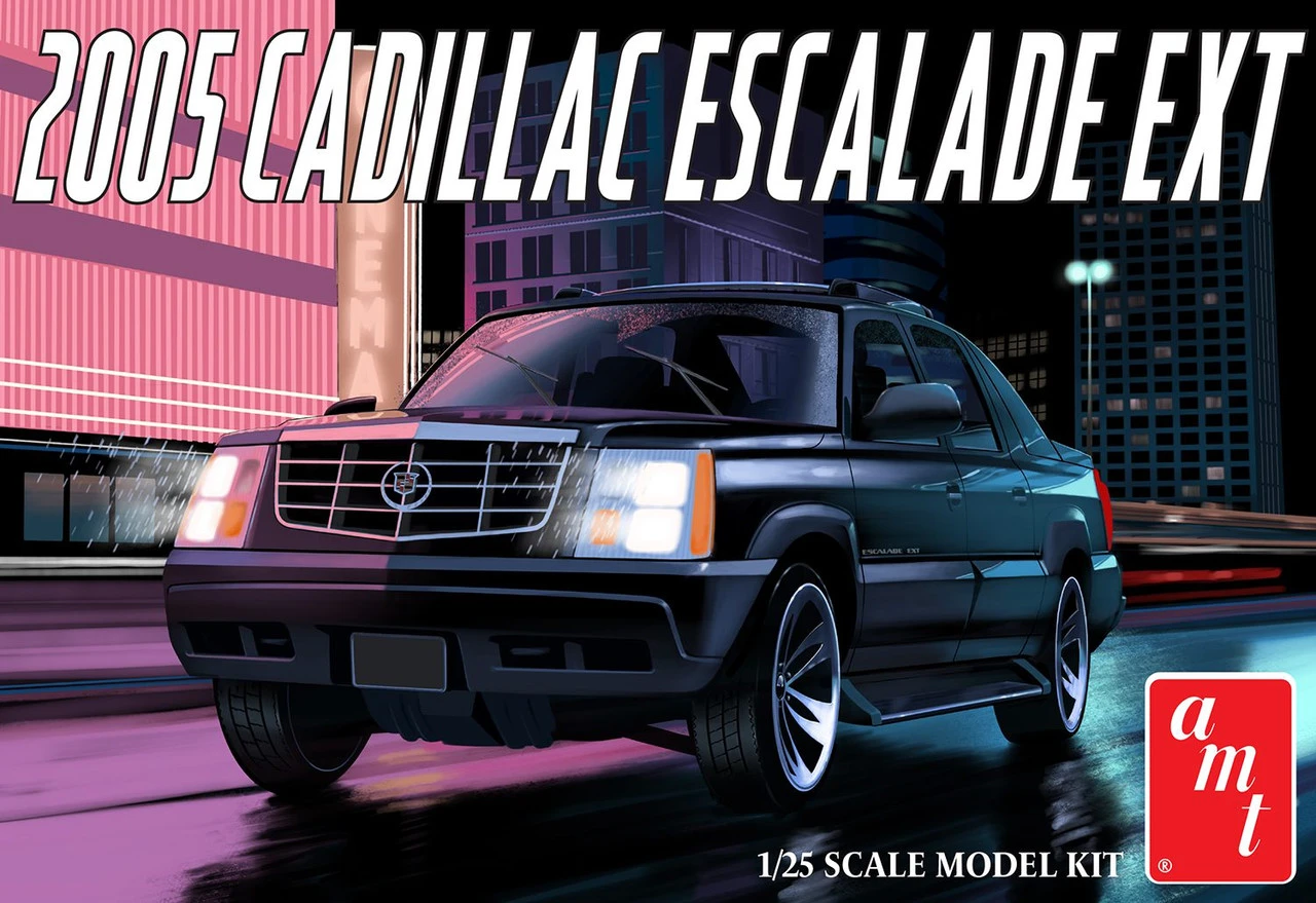 AMT 1317 - 2005 Cadillac Escalade Ext - 1:25 Scale Kit 3 AMT 1317 - 2005 Cadillac Escalade Ext - 1:25 Scale Kit