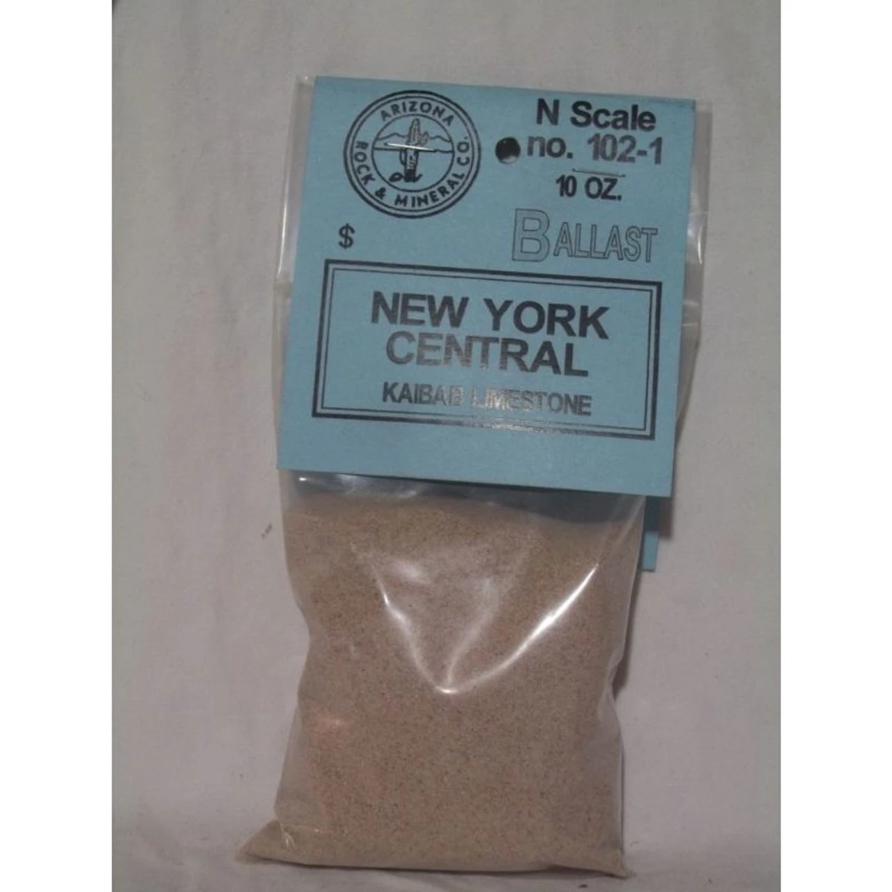 Arizona Rock And Mineral 1021 - Kaibab Limestone Ballast - N Scale 3 Arizona Rock And Mineral 1021 - Kaibab Limestone Ballast - N Scale