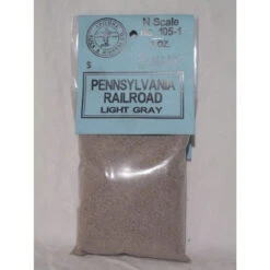 Arizona Rock And Mineral 1051 - Pennsylvania Gray Ballast - N Scale