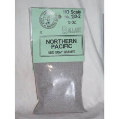 Arizona Rock And Mineral 1302 - Northern Pacific Gray Ballast - HO Scale