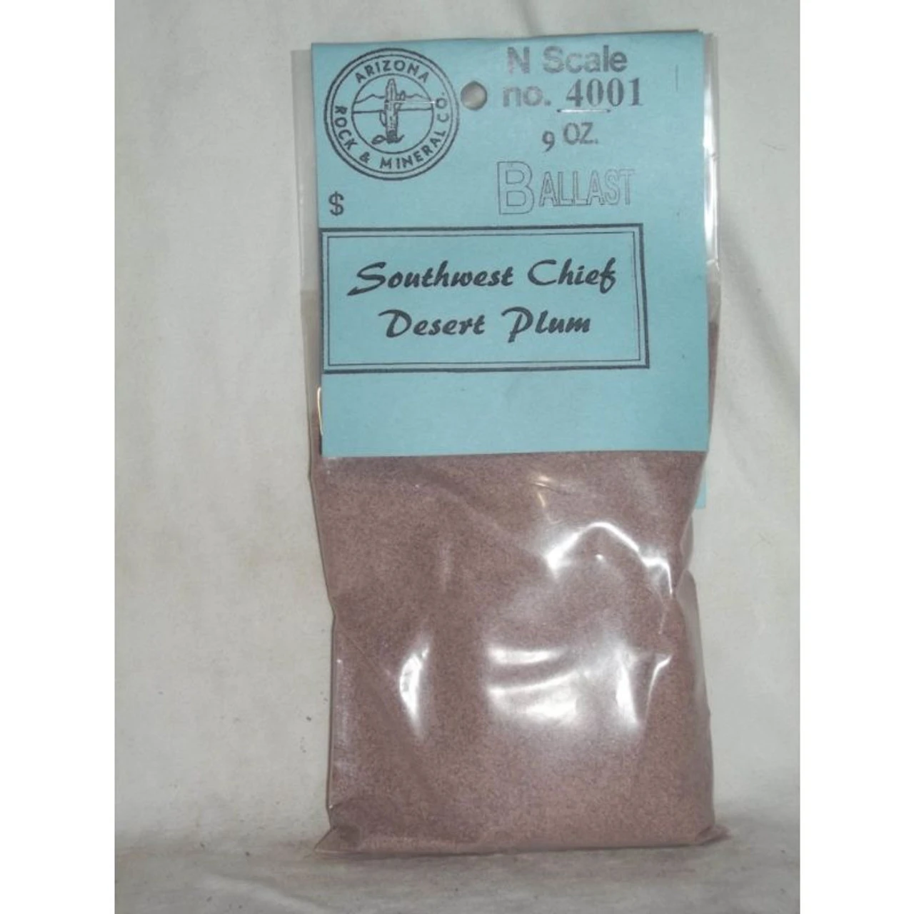 Arizona Rock And Mineral 4001 - Southwest Chief Desert Plum Ballast - N Scale 3 Arizona Rock And Mineral 4001 - Southwest Chief Desert Plum Ballast - N Scale