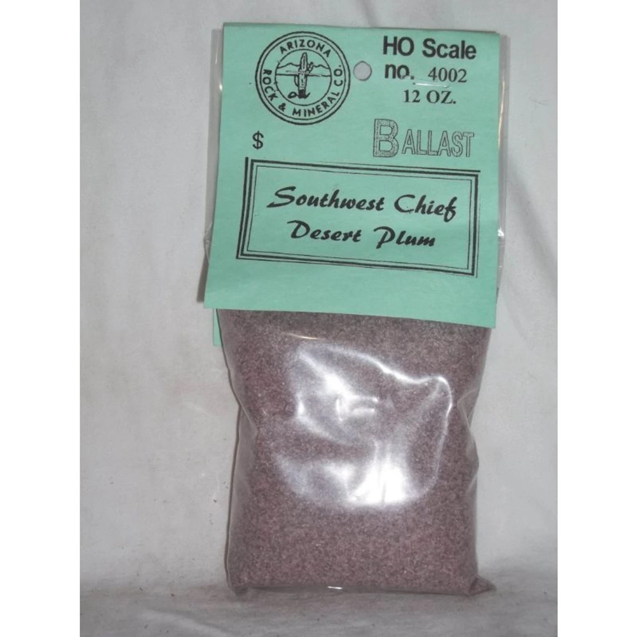 Arizona Rock And Mineral 4002 - Southwest Chief Desert Plum Ballast - HO Scale 3 Arizona Rock And Mineral 4002 - Southwest Chief Desert Plum Ballast - HO Scale