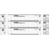 Athearn 17300 - 48' Container [3 Pack] Itel (ITLU) - N Scale -Vallejo Sales Store ath17300 30781.1660344728