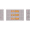 Athearn 17391 - 40' Corrugated Low-Cube Container (3) YangMing - N Scale -Vallejo Sales Store ath17391 37640.1677276148