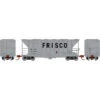 Athearn 23876 - GATC 2600 Airslide Hopper St Louis - San Francisco (SLSF) 81560 - N Scale -Vallejo Sales Store ath23876 57491.1677276204