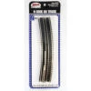 Atlas 2525 - Code 80, Nickel Silver, 17" Radius Curve (6 Pieces) - N Scale -Vallejo Sales Store atl2525 40591.1663244355