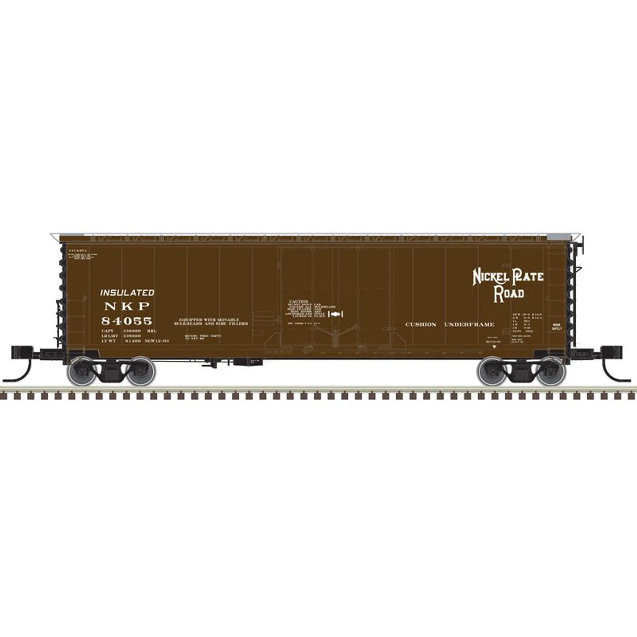 Atlas 50005699 - GA 50' RBL Box Car Nickel Plate Road (NKP) 84069 - N Scale 3 Atlas 50005699 - GA 50' RBL Box Car Nickel Plate Road (NKP) 84069 - N Scale