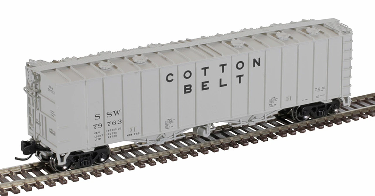 Atlas 50005816 - 4180 Airslide Covered Hopper Cotton Belt (SSW) 79763 - N Scale 3 Atlas 50005816 - 4180 Airslide Covered Hopper Cotton Belt (SSW) 79763 - N Scale