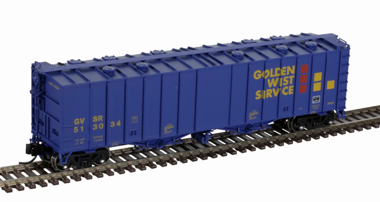 Atlas 50005817 - 4180 Airslide Covered Hopper Golden West Service (GVSR) 513034 - N Scale 3 Atlas 50005817 - 4180 Airslide Covered Hopper Golden West Service (GVSR) 513034 - N Scale