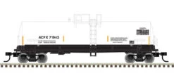 Atlas 50006151 - ACF 14,000-Gallon Kaolin Tank Car American Car & Foundry (ACFX) 71942 - N Scale