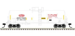 Atlas 50006153 - ACF 14,000-Gallon Kaolin Tank Car Dupont (ACFX) 71623 - N Scale