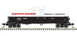 Atlas 50006157 - ACF 14,000-Gallon Kaolin Tank Car Engelhard (ACFX) 11961 - N Scale