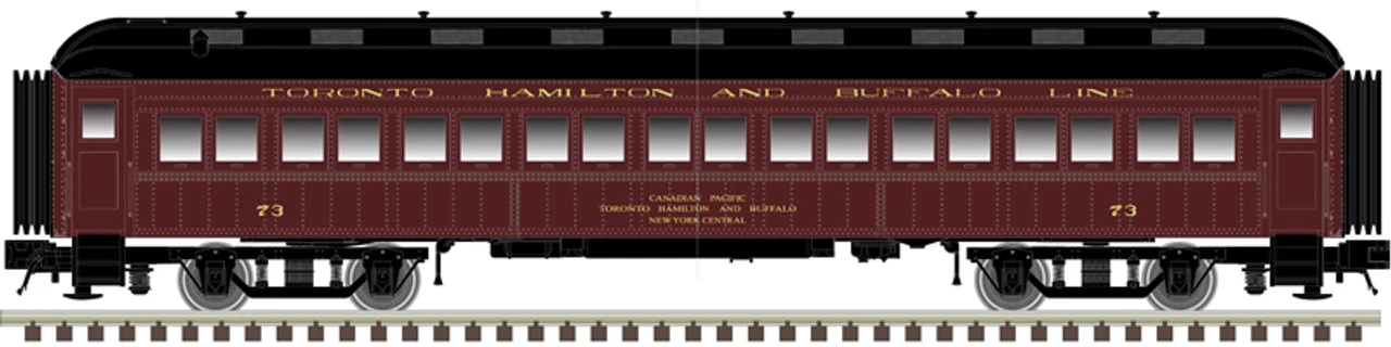 Atlas 50006245 - 60' Passenger Car Toronto Hamilton Buffalo (THB) 74 - N Scale 3 Atlas 50006245 - 60' Passenger Car Toronto Hamilton Buffalo (THB) 74 - N Scale