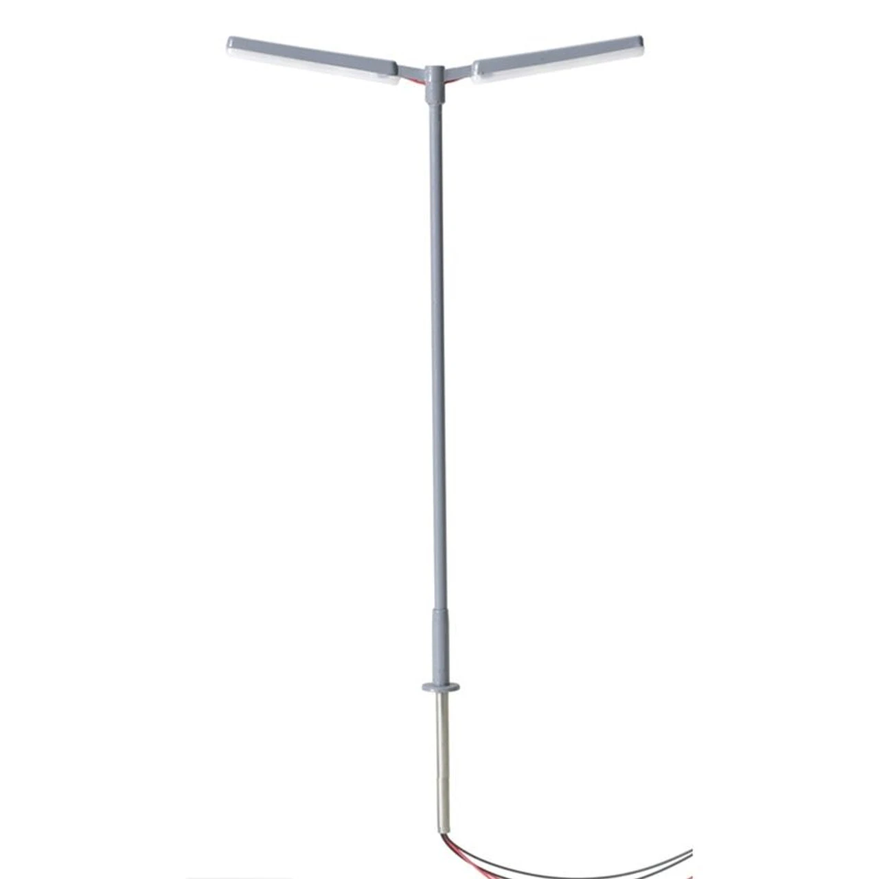 Atlas 70000160 - Double Arm Parking Lot Light GREY, COOL WHITE LED (3-PACK) - N Scale 3 Atlas 70000160 - Double Arm Parking Lot Light GREY, COOL WHITE LED (3-PACK) - N Scale