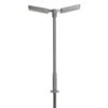 Atlas 70000161 - Double Arm Parking Lot Light SILVER, WARM LED (3-PACK) - N Scale -Vallejo Sales Store atl70000161 67547.1665264387