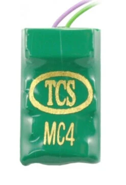 Train Control Systems (TCS) 1017 - MC4 Decoder (N/HO 4 Functions)