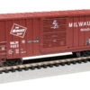 Bachmann 18255 - 40' Hi-Cube Outside-Braced Boxcar Milwaukee Road (MILW) 4603 - N Scale 1 Bachmann 18255 - 40' Hi-Cube Outside-Braced Boxcar Milwaukee Road (MILW) 4603 - N Scale -Vallejo Sales Store bac18255 88945.1684417440
