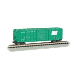 Bachmann 19662 - ACF 50'6" Outside Braced Box Car Penn Central (PC) 167335 - N Scale