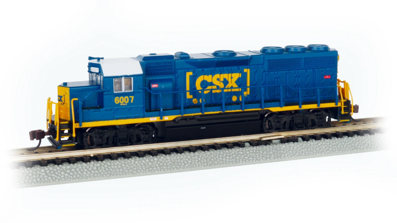 Bachmann 66359 - EMD GP40 W/ Econami™ DCC & Sound CSX (CSXT) 6007 - N Scale 3 Bachmann 66359 - EMD GP40 W/ Econami™ DCC & Sound CSX (CSXT) 6007 - N Scale