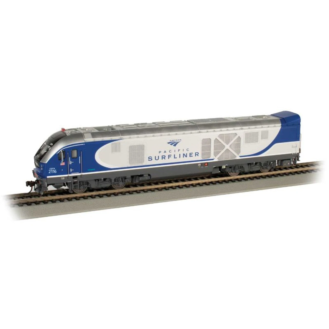 Bachmann 67953 - Siemens SC-44 Charger W/ TCS WOWSound® Amtrak (CDTX) 2116 - N Scale 3 Bachmann 67953 - Siemens SC-44 Charger W/ TCS WOWSound® Amtrak (CDTX) 2116 - N Scale