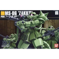 Bandai 1122240 - HGUC #040 MS-06 ZAKU II Mass Production Type - 1:144 Scale Kit