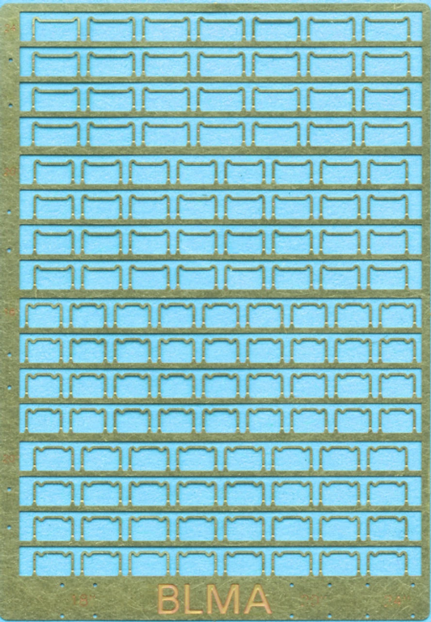 BLMA #98 - E/F Unit & Passenger Car Ladder Grab Irons - N Scale 3 BLMA #98 - E/F Unit & Passenger Car Ladder Grab Irons - N Scale