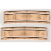 Blair Line 013 - 2-Lane Curved Laser-Cut Wood Grade Crossing 2-Pack -- 21-23" Radius - N Scale Kit -Vallejo Sales Store blr011 02408.1671410881