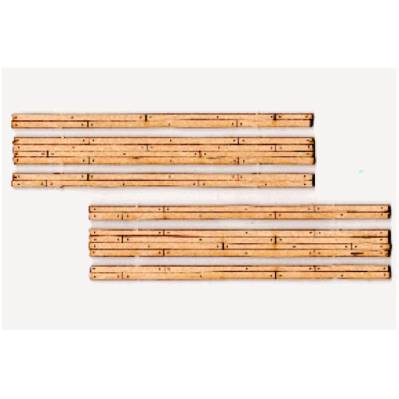 Blair Line 022 - Wood Grade Crossing Pkg(2) -- Two Lane - Nn3 Scale Kit 3 Blair Line 022 - Wood Grade Crossing Pkg(2) -- Two Lane - Nn3 Scale Kit