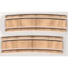 Blair Line 028 - Laser-Cut Curved 2-Lane Wood Grade Crossing Pkg(2) -- 19" Radius - N Scale Kit -Vallejo Sales Store blr025 17575.1671410882