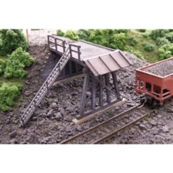 Blair Line 077 - Truck Dump - Platform Kit -- 2" Long X 1" Wide 5 X 2.5cm - N Scale Kit