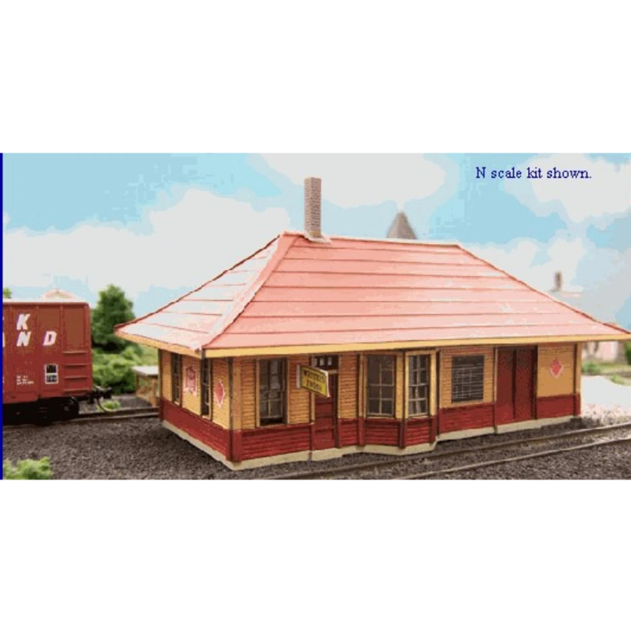 Blair Line 095 - Gerald Depot - Laser Cut - N Scale Kit 3 Blair Line 095 - Gerald Depot - Laser Cut - N Scale Kit