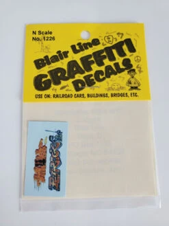 Blair Line 1226 - Graffiti Set "Petrock/Bous" - N Scale