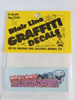 Blair Line 1240 - Graffiti Set "TattooNomads" - N Scale