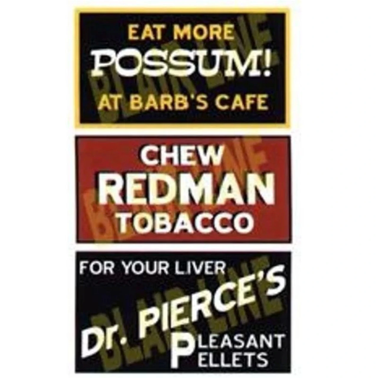 Blair Line 1250 - Barn Sign Set #1 - N Scale 3 Blair Line 1250 - Barn Sign Set #1 - N Scale