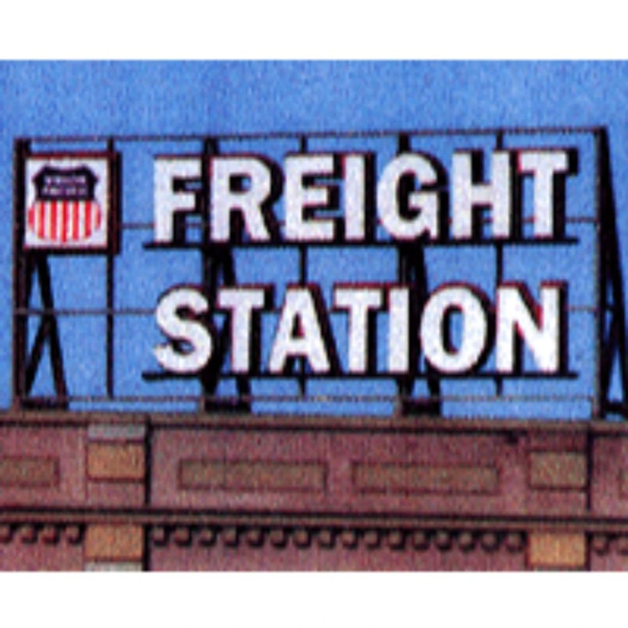 Blair Line 1503 - Laser-Cut Wood Billboards - Small For Z, N & HO -- Freight Station W/30 Railroad Heralds 2-1/2" Wide X 1-3/8" Tall 6.2 X 3.4cm - Multi Scale Kit 3 Blair Line 1503 - Laser-Cut Wood Billboards - Small For Z, N & HO -- Freight Station W/30 Railroad Heralds 2-1/2" Wide X 1-3/8" Tall 6.2 X 3.4cm - Multi Scale Kit