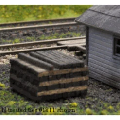 Blair Line 1811 - Pile O Ties Treated - N Scale