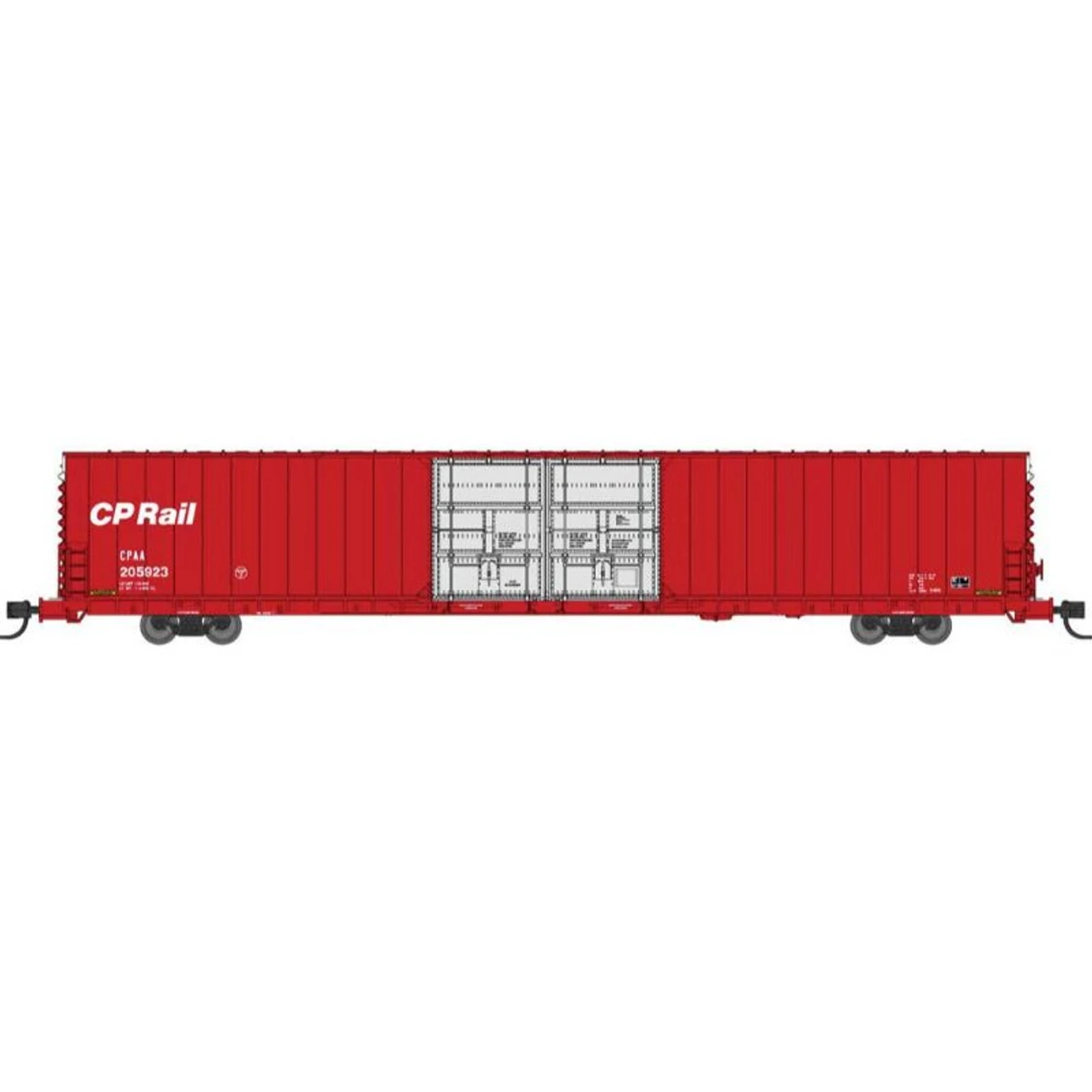 Bluford Shops 86615 - PS 86' Auto Parts Double Door Boxcar Canadian Pacific (CPAA) 205945 - N Scale 3 Bluford Shops 86615 - PS 86' Auto Parts Double Door Boxcar Canadian Pacific (CPAA) 205945 - N Scale