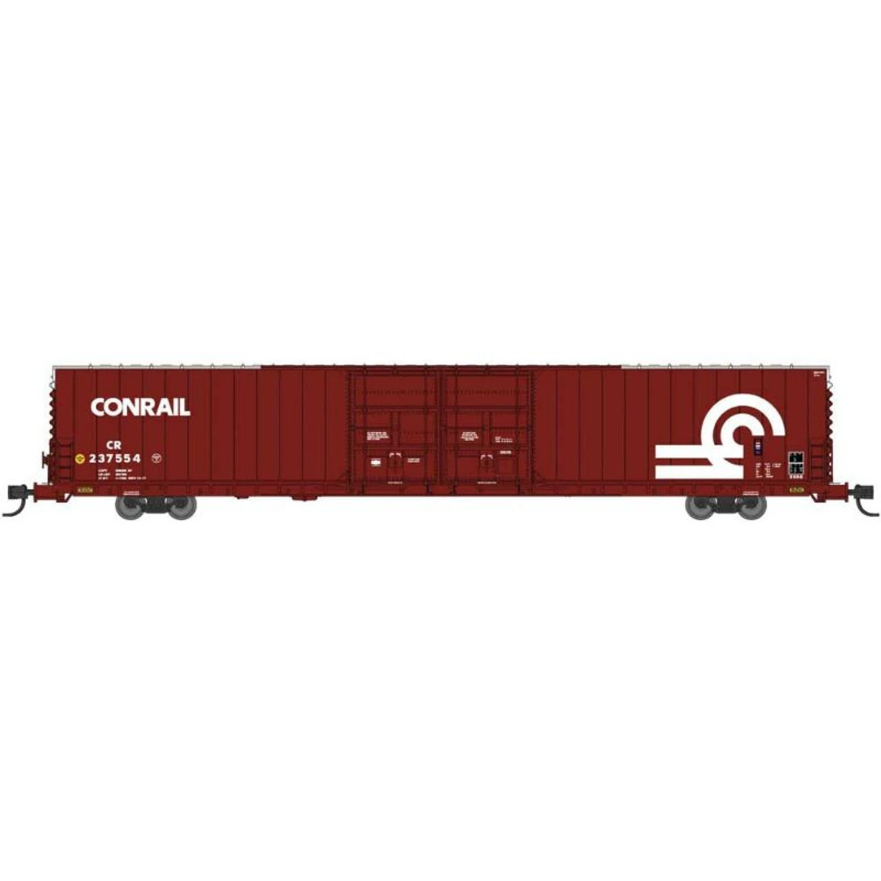 Bluford Shops 86630 - PS 86' Auto Parts Double Door Boxcar Conrail (CR) 237554 - N Scale 3 Bluford Shops 86630 - PS 86' Auto Parts Double Door Boxcar Conrail (CR) 237554 - N Scale