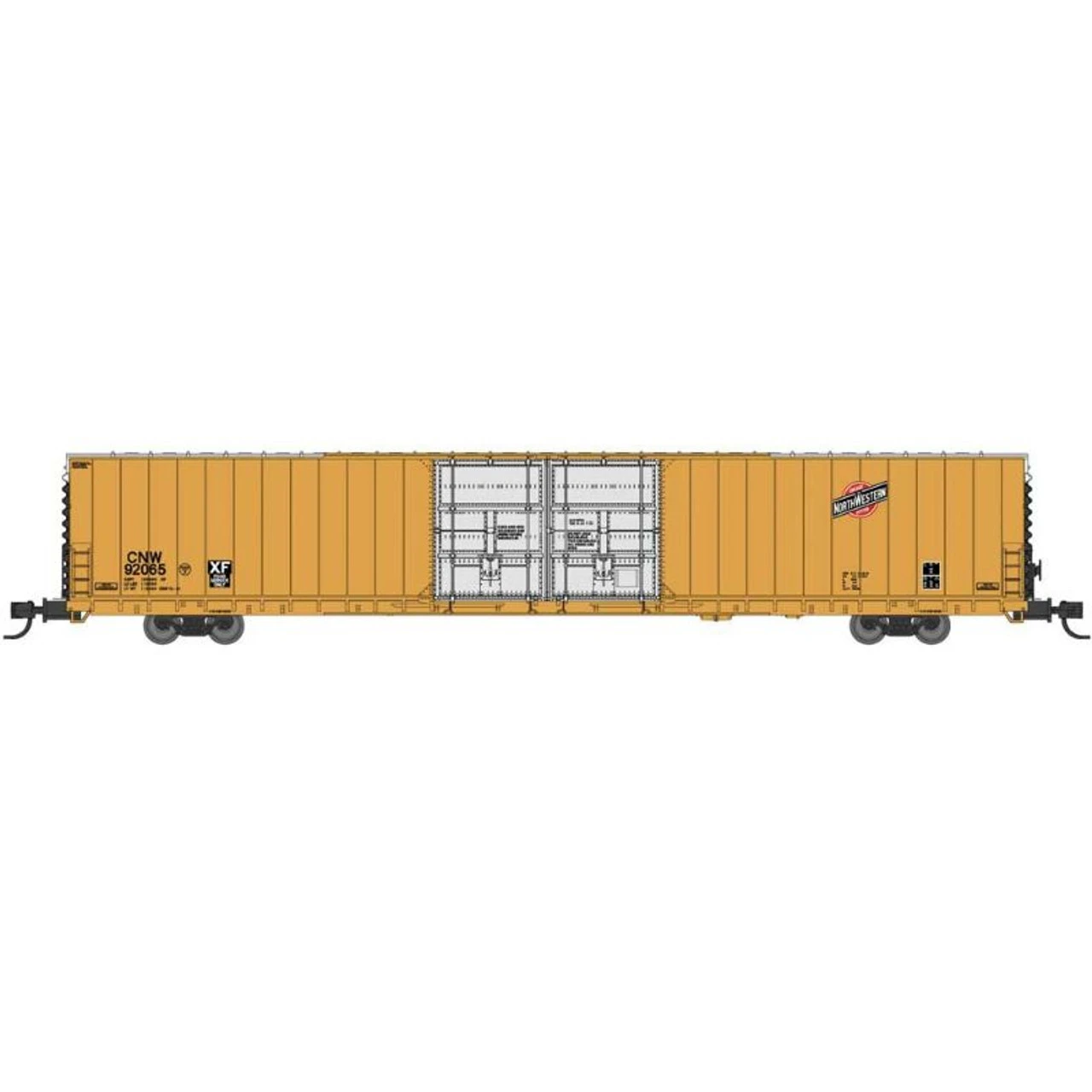 Bluford Shops 86691 - PS 86' Auto Parts Double Door Boxcar Chicago & Northwestern (CNW) 92050 - N Scale 3 Bluford Shops 86691 - PS 86' Auto Parts Double Door Boxcar Chicago & Northwestern (CNW) 92050 - N Scale