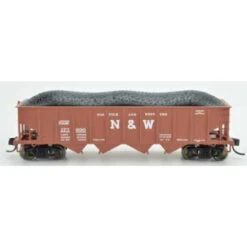 Bowser 38098 - H21 4-Bay Coal Hopper Norfolk & Western (N&W) 173690 - N Scale
