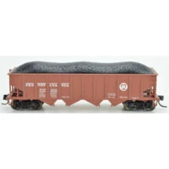 Bowser 38112 - H21 4-Bay Coal Hopper Pennsylvania (PRR) 717301 - N Scale